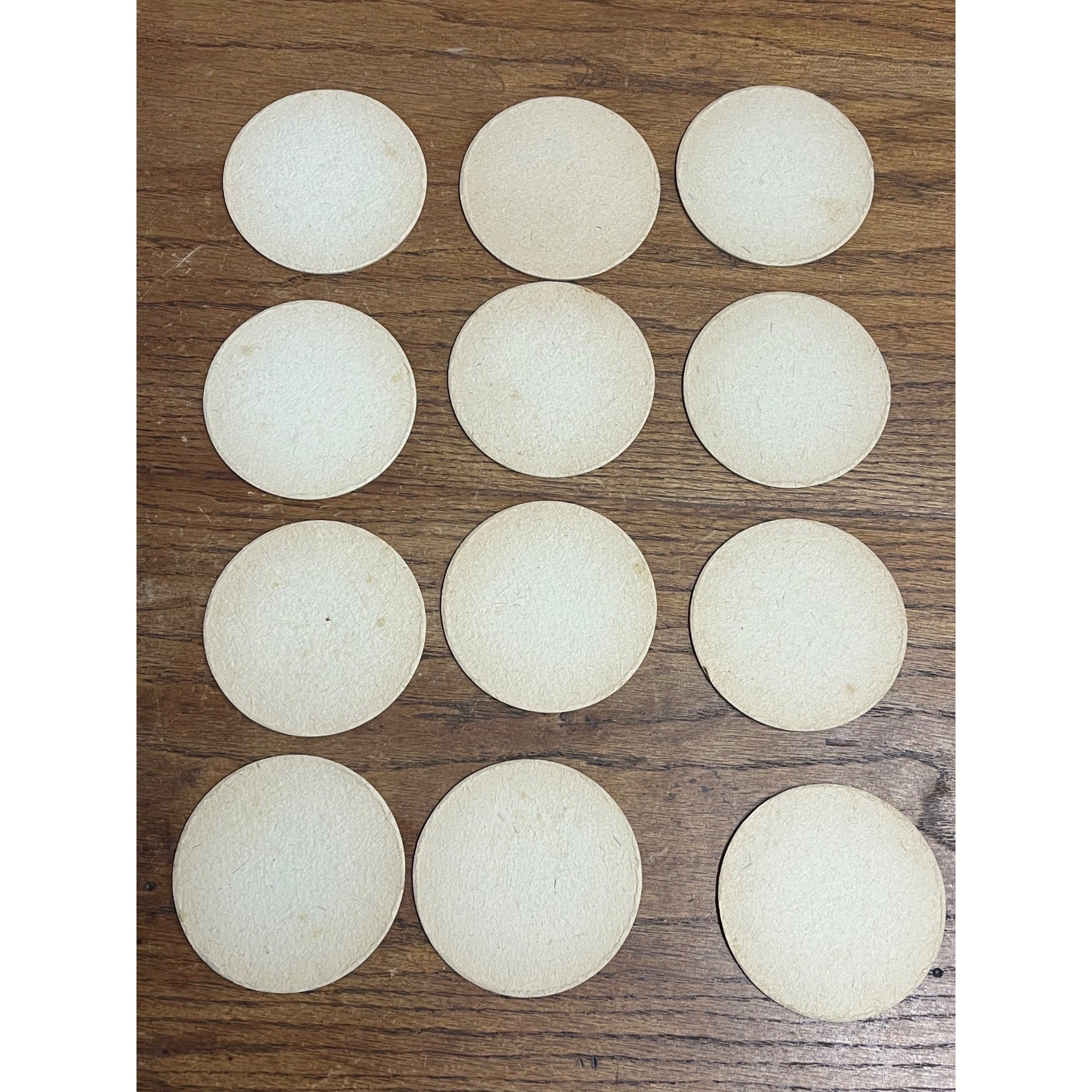 Vintage 1940s Blatz Beer Milwaukee Round 3.5" Bar Coasters Set (12) Wis WI