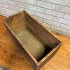 Vintage Dovetailed Wood Crate Trojan Powder Co. Allentown, PA 50 Pounds High Explosives Dangerous Labeling