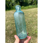 Vintage A.L. Hostman Plymouth Wis Wisconsin Hutchinson Soda Bottle Hutch Blob