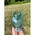 Vintage A.L. Hostman Plymouth Wis Wisconsin Hutchinson Soda Bottle Hutch Blob