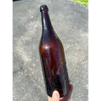 Pre-Prohibition Bosch Brewing Co. Amber Lake Linden Michigan Beer Bottle Blob