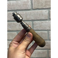 Vintage Antique Wood Handle Hand Drill Auger Chuck Supreme Chuck Chicago 5/32