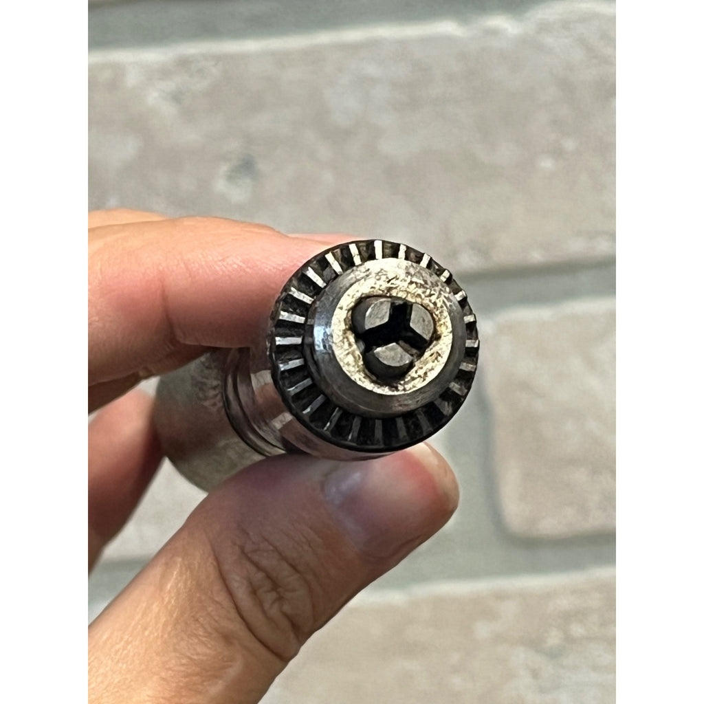 Vintage Antique Wood Handle Hand Drill Auger Chuck Supreme Chuck Chicago 5/32