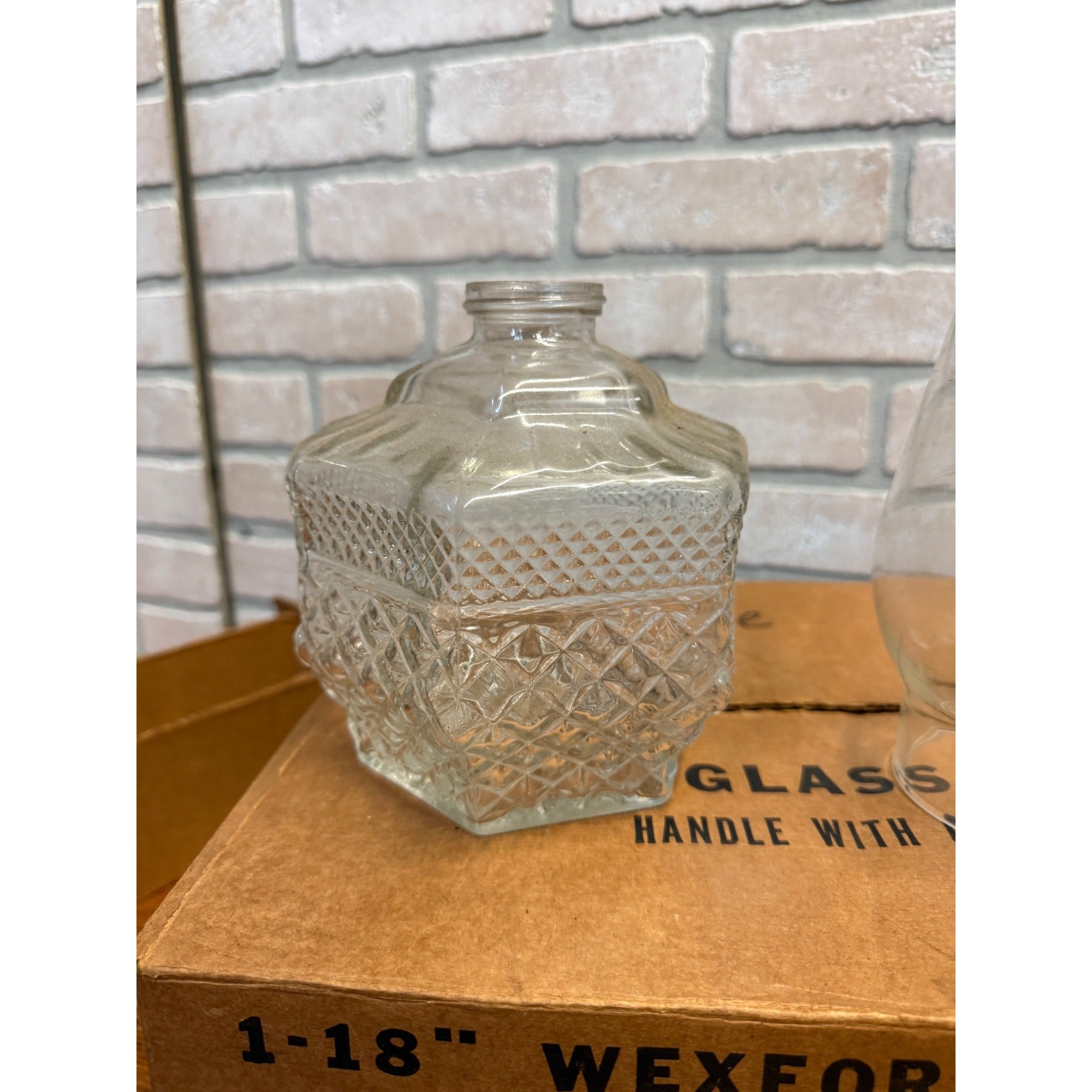 Vintage 1950s Wexford Collinsworth Oil Lamp NOS W/ Box