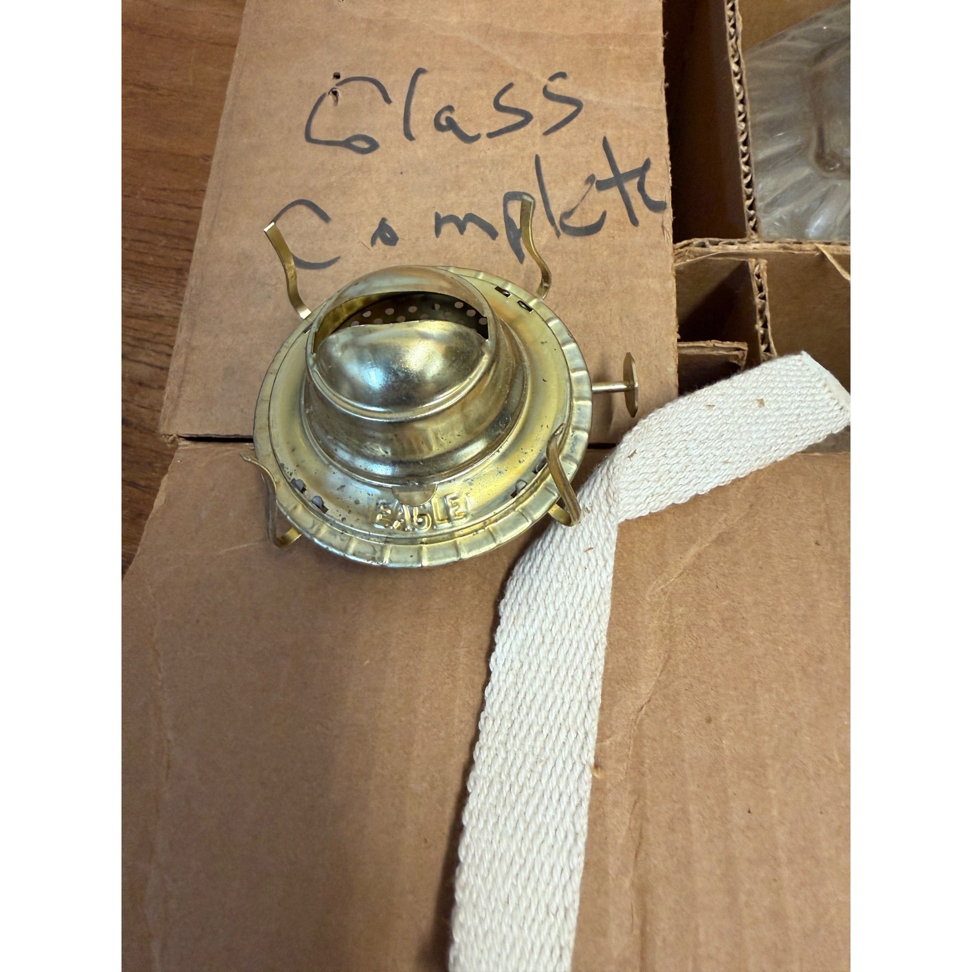 Vintage 1950s Wexford Collinsworth Oil Lamp NOS W/ Box