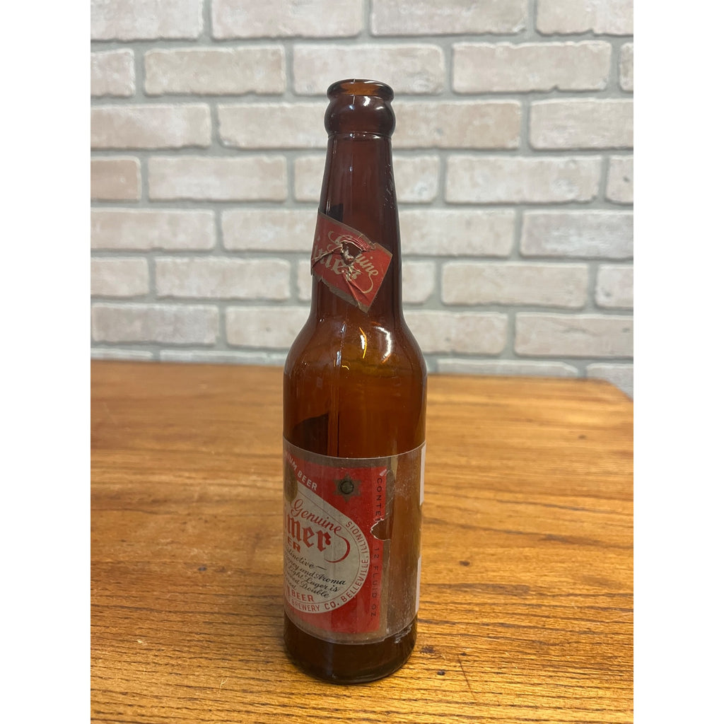 Vintage Oltimer Beer Star-Peerless Brewery Belleville IL IRTP Label Bottle 12oz