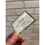 Vintage Sheboygan Glass Co 25th Anniversary 1931-1956 Advertising Pocket Mirror