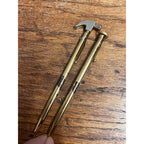 Vintage Chicago and North Western (C&NW) Hammer & Railroad Spike Pens B&B Department