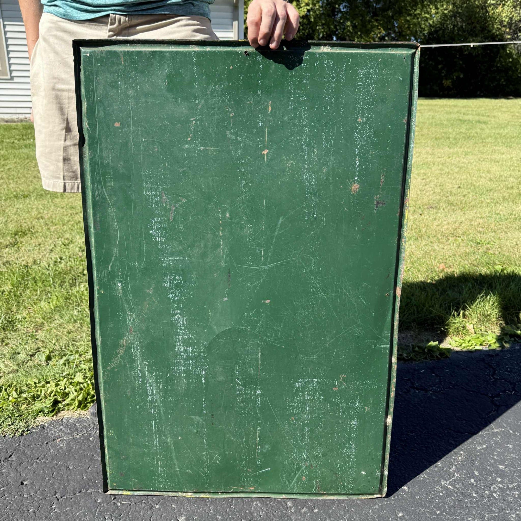 RARE Vintage Conkey's Feed Sign Poultry Farm Advertising Chalk Board
