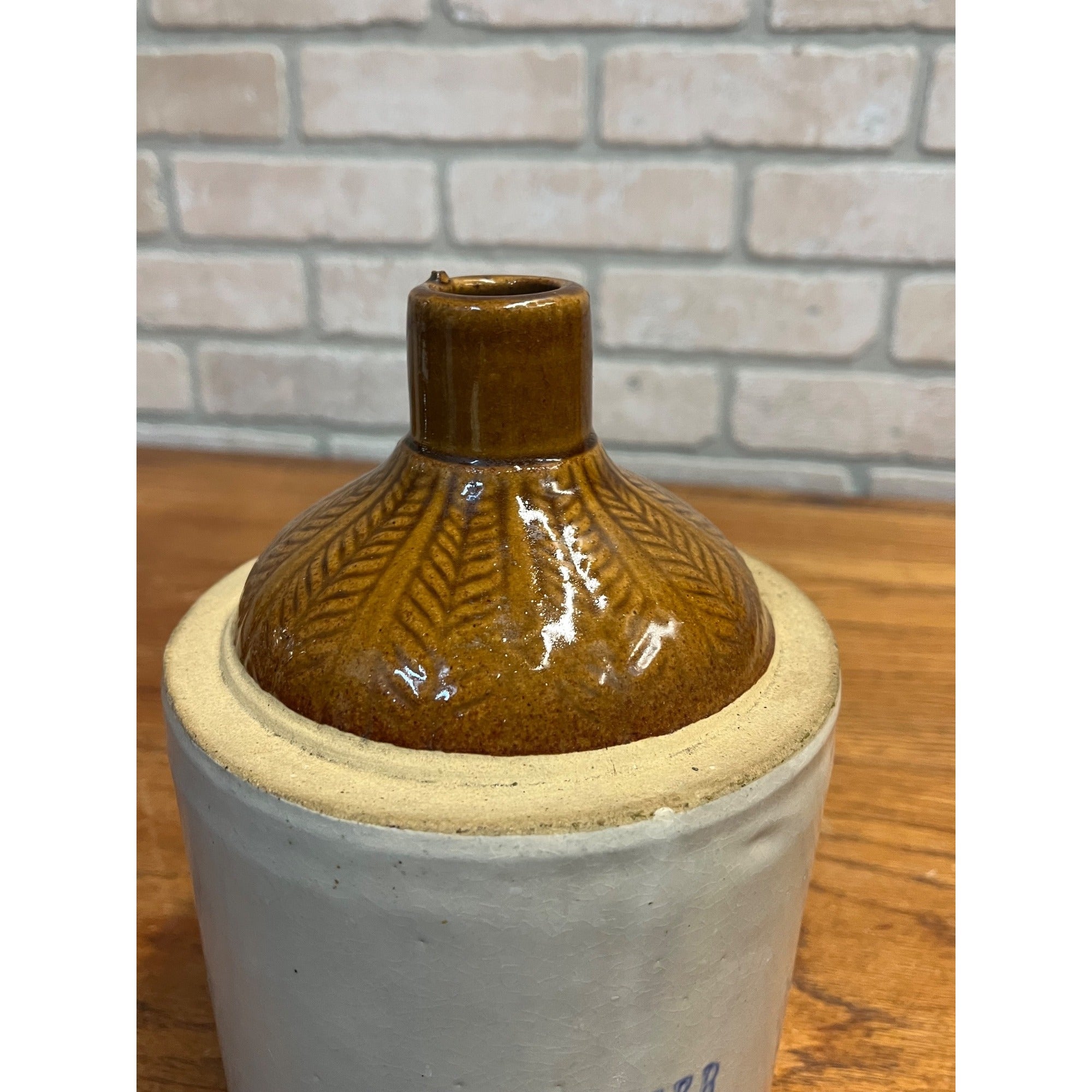 Vintage The Pullman Company Stoneware Deodorizer Pottery Jug Railroad Train