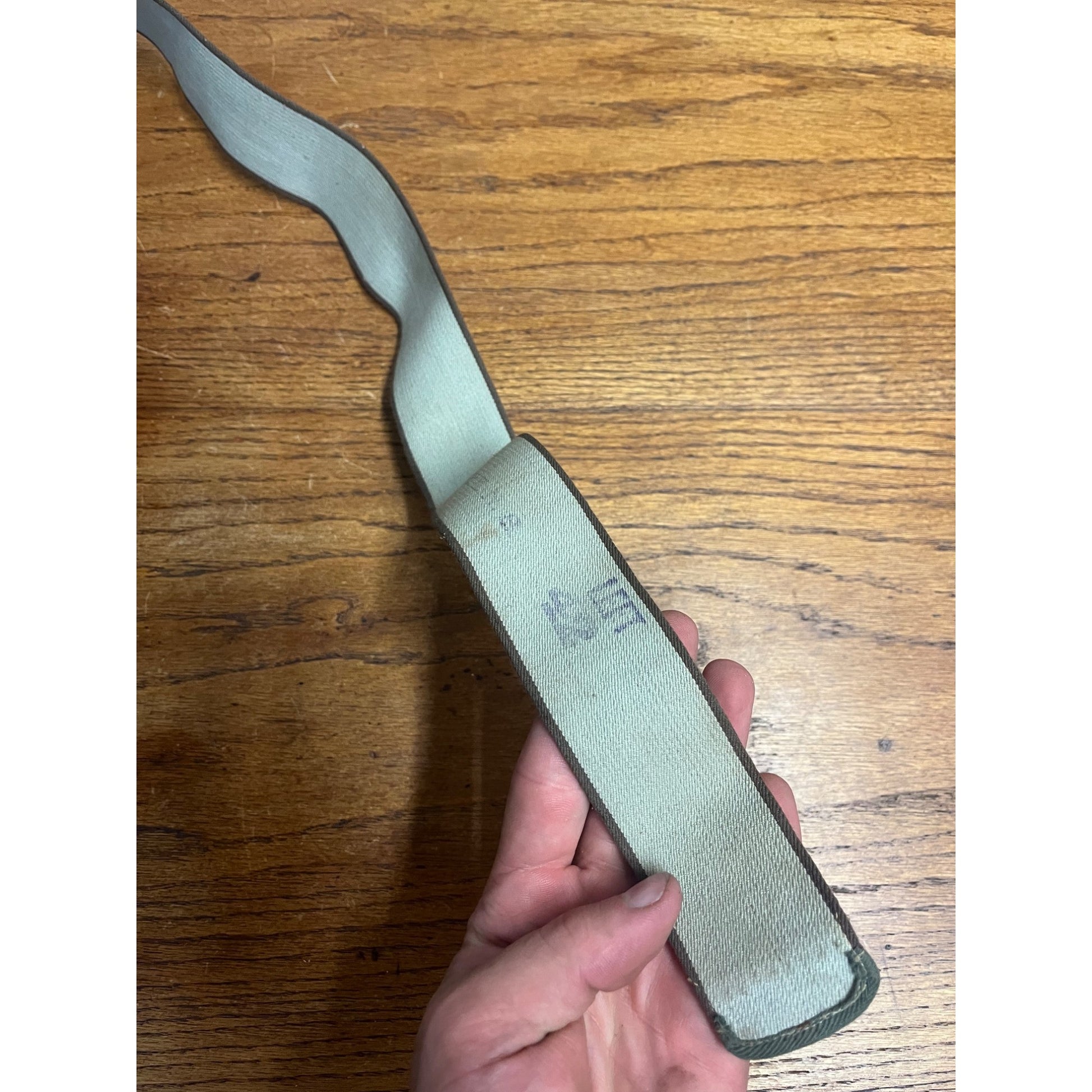 Antique Vintage Hernia Belt Medical Device Oddity Leather Ohio Truss Co. 1900s