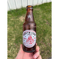 Vintage North Star Beer ACL Painted Amber Beer Bottle Wausau Wisconsin WI Wis