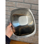 Vintage Gabis Stainless Serving Dish Tray 18/8 Sweden MCM 1960s 13" by 11"