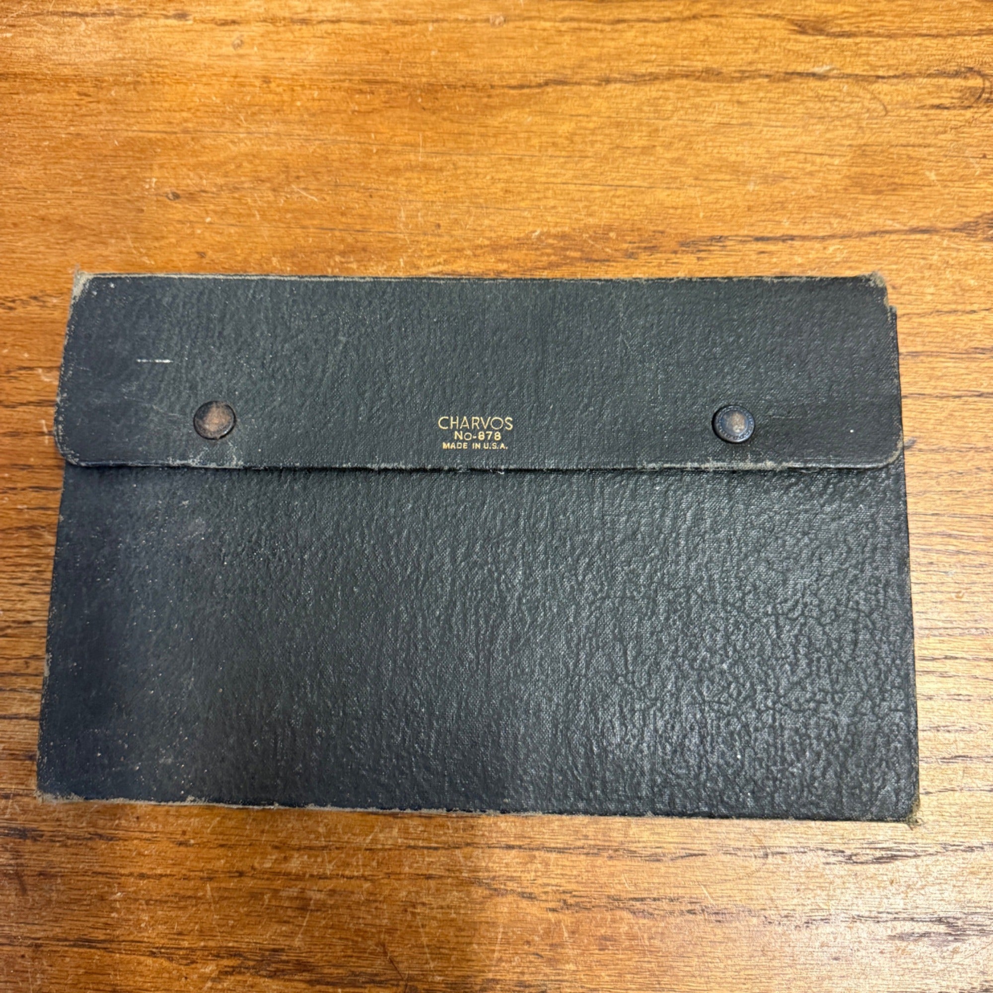 Vintage Charvos 11-Piece Drafting Tool Set (Incomplete) With Velvet-Lined Snap Carrying Case USA