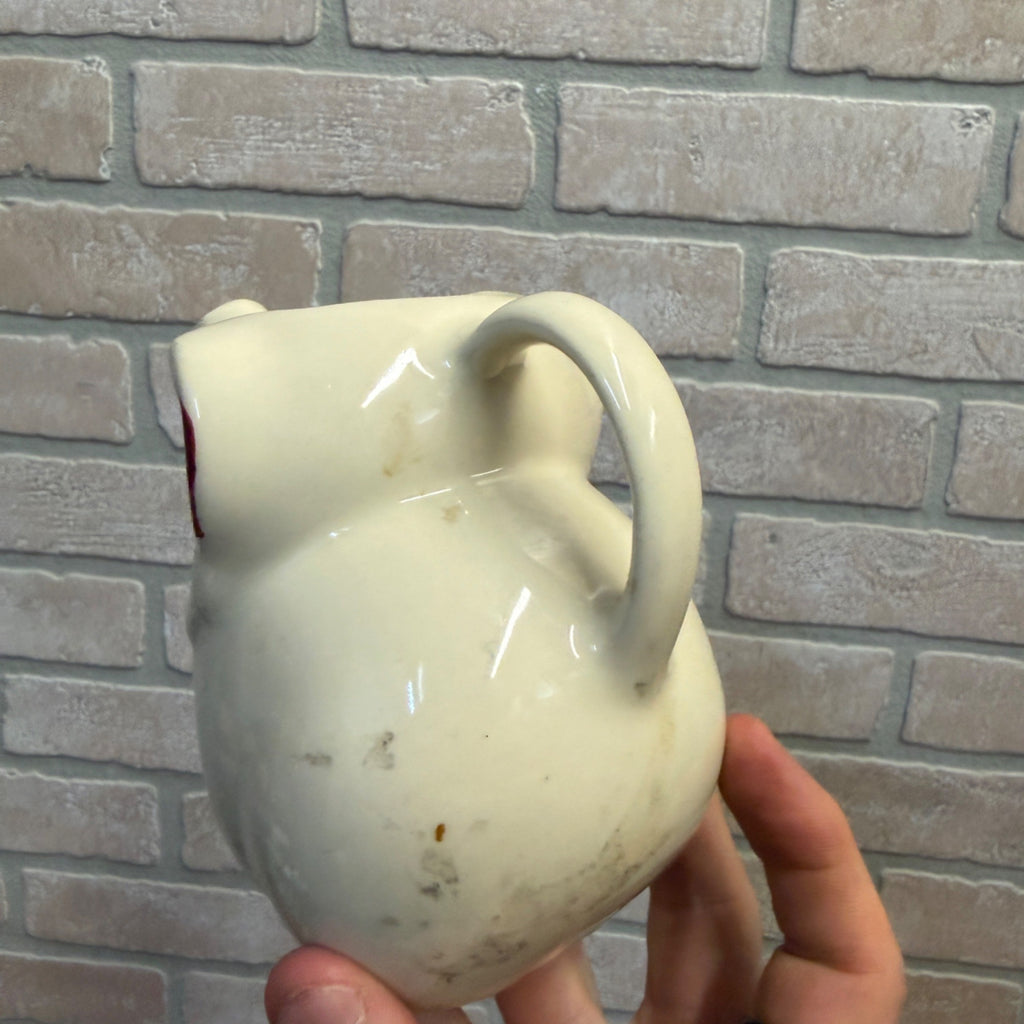 Vintage 1940s Shawnee Pottery Elephant Creamer  4.5" Tall