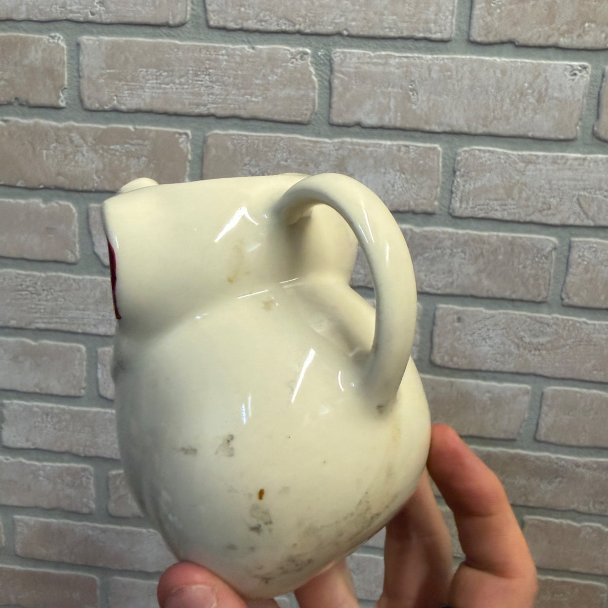 Vintage 1940s Shawnee Pottery Elephant Creamer  4.5" Tall