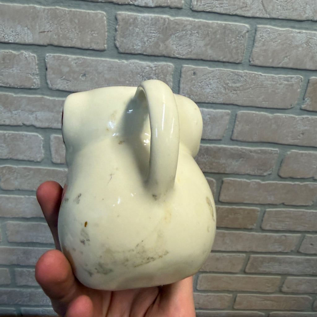 Vintage 1940s Shawnee Pottery Elephant Creamer  4.5" Tall