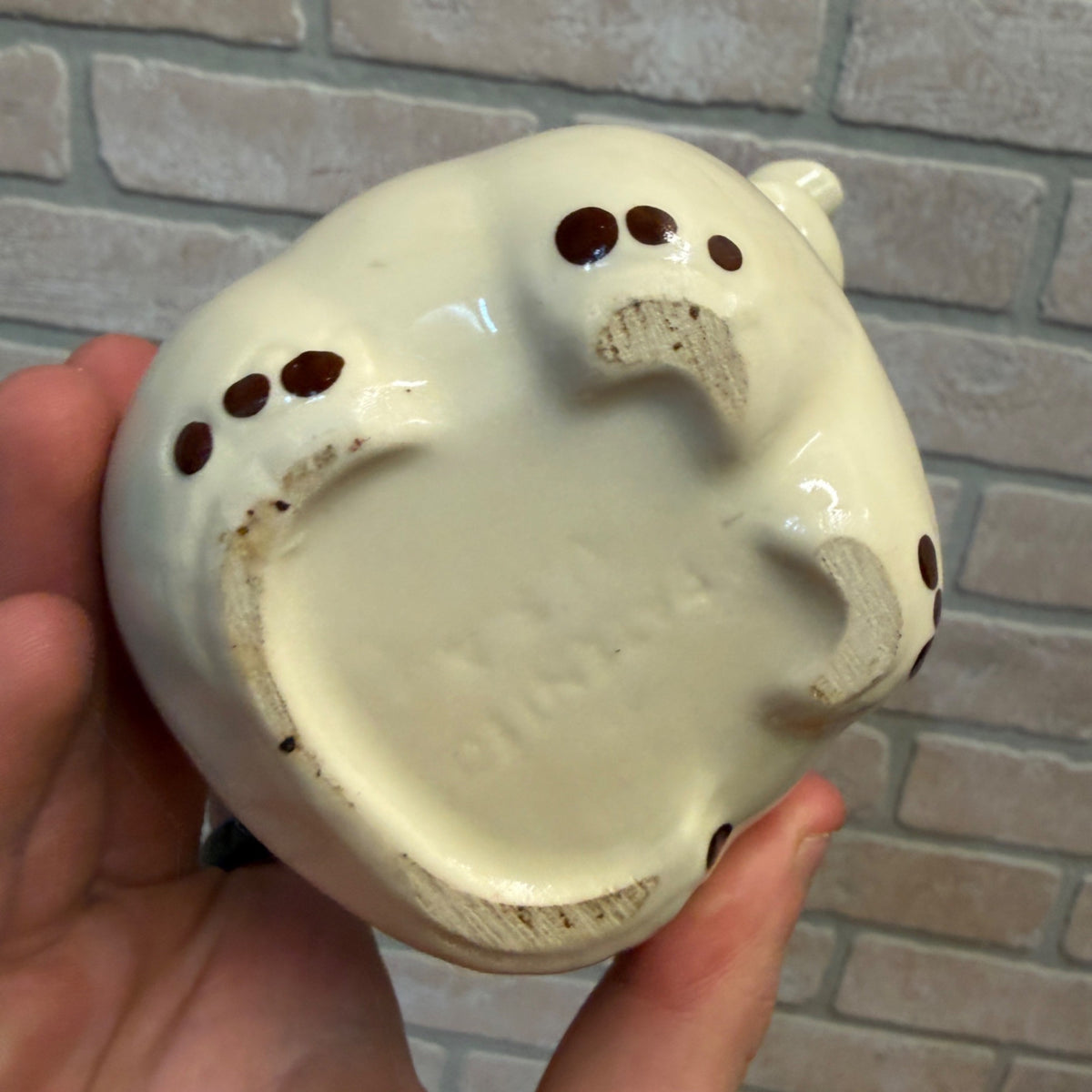 Vintage 1940s Shawnee Pottery Elephant Creamer  4.5" Tall