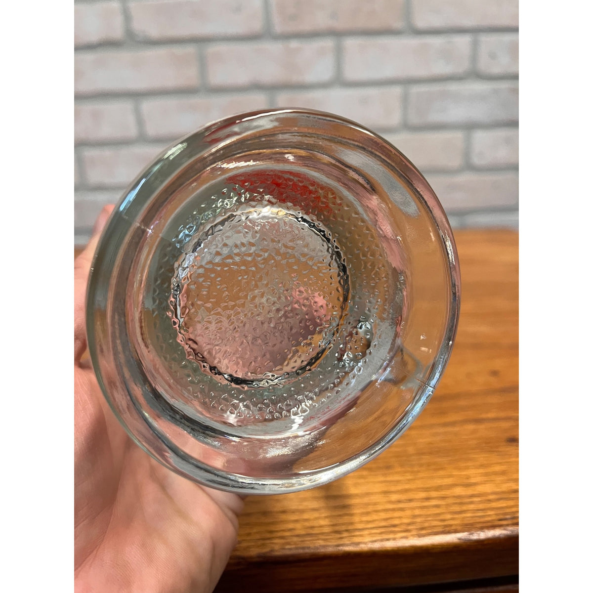 Vintage Leinenkugel Beer Mug Heavy Glass Mug 6.5" Tall Indian Maiden