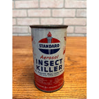 Vintage Standard oil Co. Insect Killer Can Advertising Bug Graphics 12oz