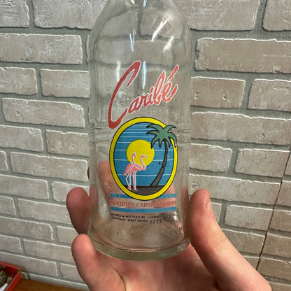 Carile Imported Caribbean Soda Bottle 12oz Glass ACL