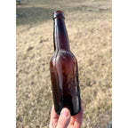 Pre Prohibition Amber Wm Bierbauer Brewing Mankato Minnesota Minn MN Beer Bottle