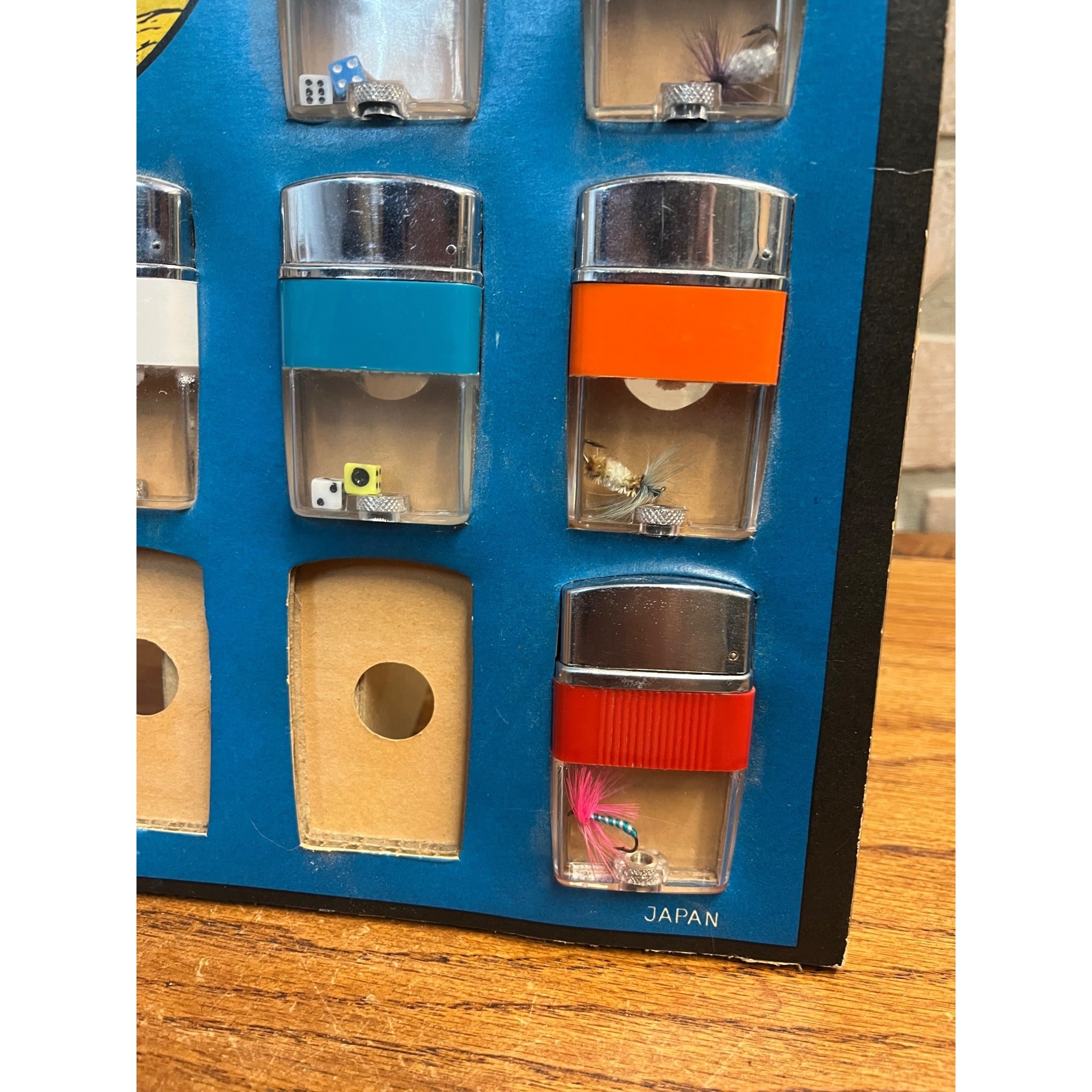 Vintage 1960s See-O-Matic Cigarette Lighters Store Display Sign Advertising