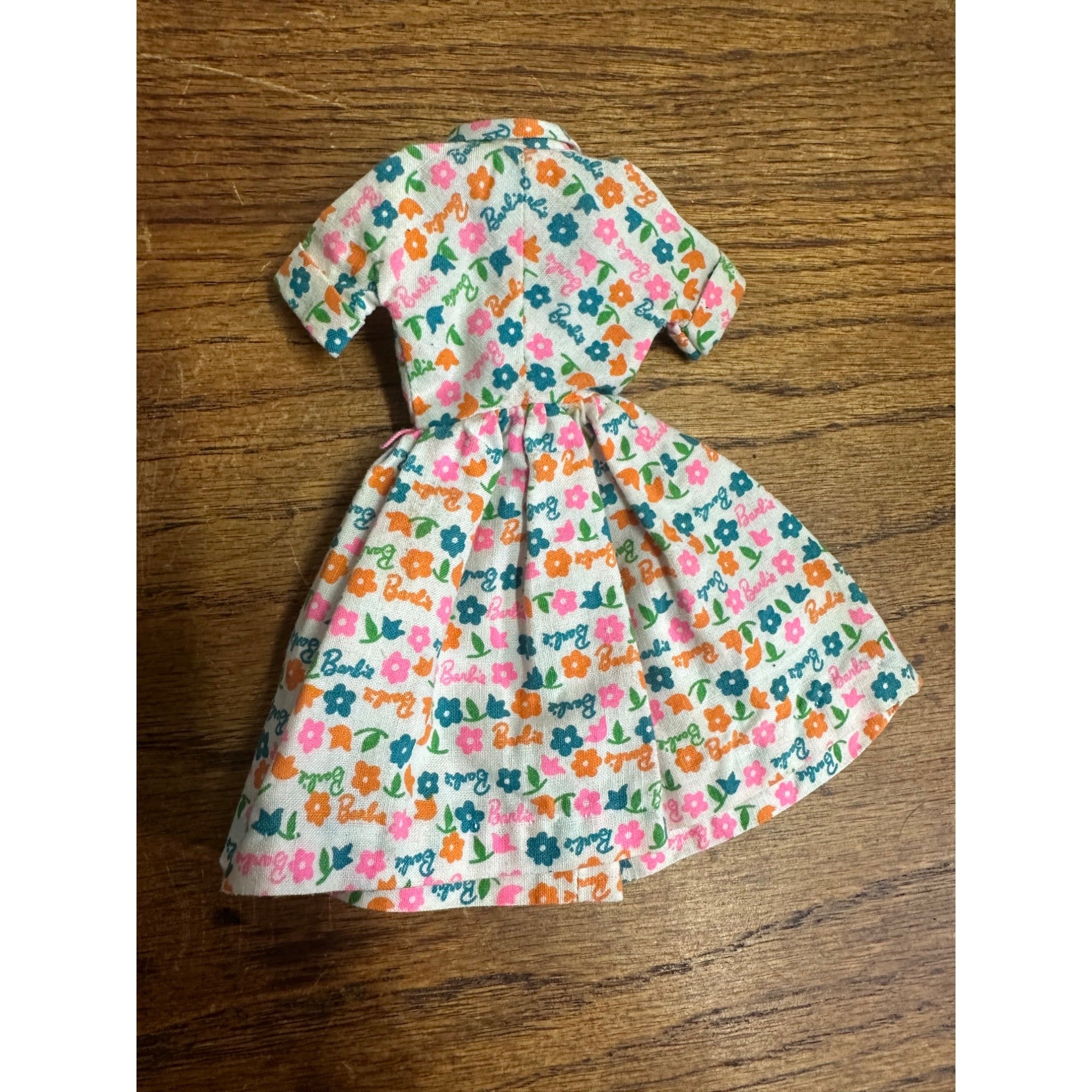 Barbie #1673 "Learns To Cook" Lunchtime Outfit - 1965 - Dress Only