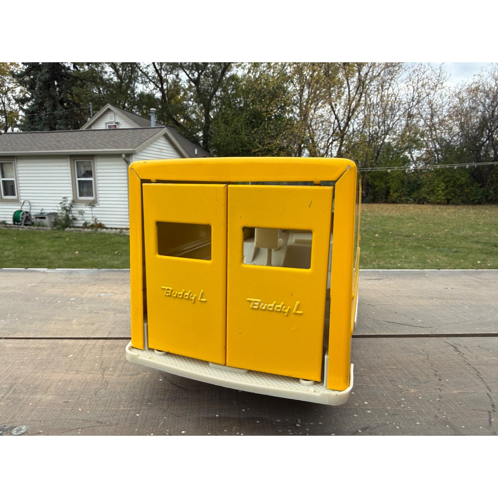 Vintage Buddy L Sunshine Biscuits Bakery Delivery Van Truck Pressed Steel Toy