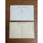 Vintage 1918 President Woodrow Wilson in Paris Postcards Lot (2)