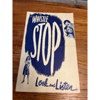 Whistle Stop Pressbook 1946 George Raft, Sexy Ava Gardner, McLaglen, Film Noir