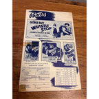 Whistle Stop Pressbook 1946 George Raft, Sexy Ava Gardner, McLaglen, Film Noir