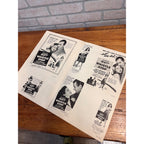 Whistle Stop Pressbook 1946 George Raft, Sexy Ava Gardner, McLaglen, Film Noir