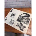 Whistle Stop Pressbook 1946 George Raft, Sexy Ava Gardner, McLaglen, Film Noir