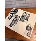 Whistle Stop Pressbook 1946 George Raft, Sexy Ava Gardner, McLaglen, Film Noir