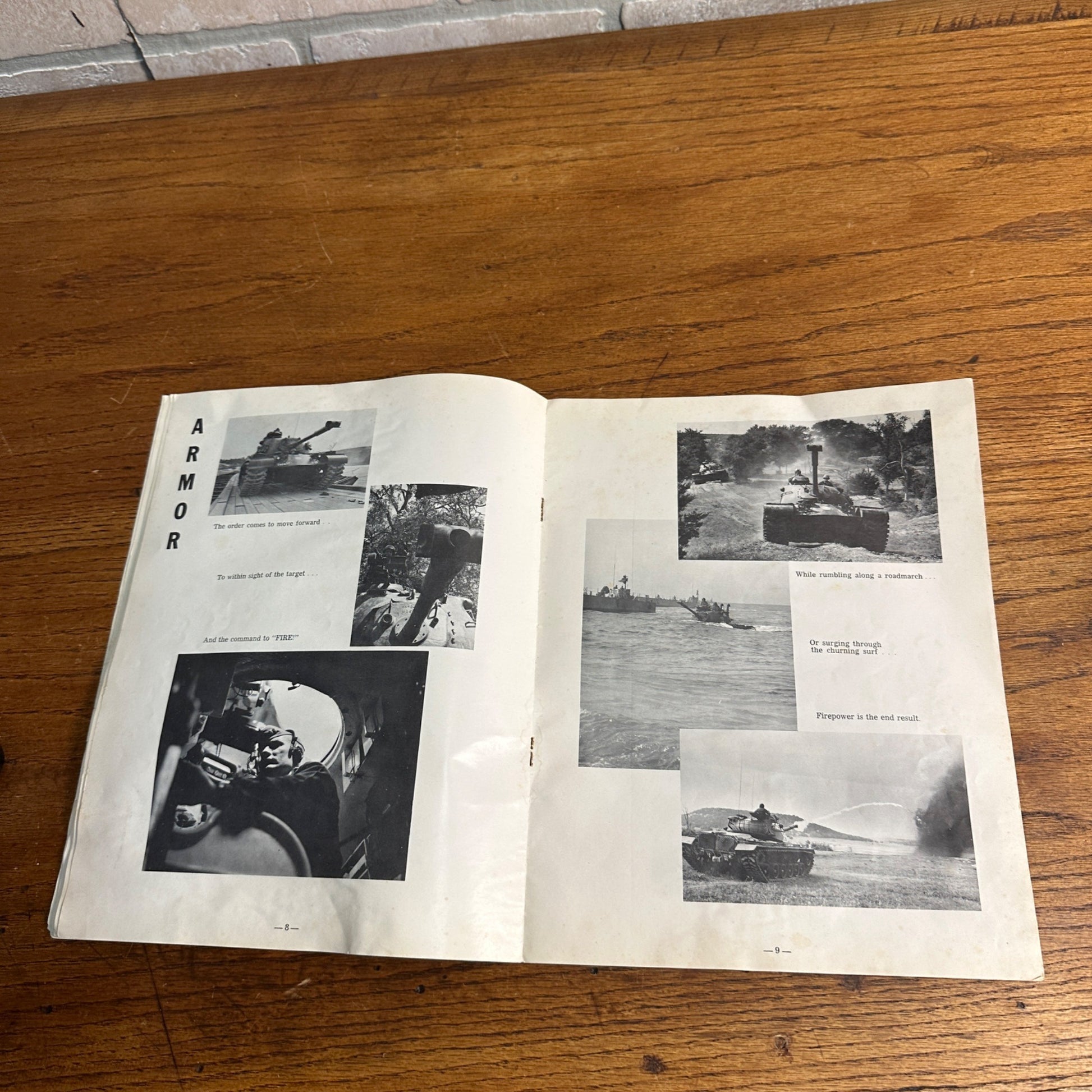 Vintage 2nd Armored Division US Army Fort Hood TX 1963 Program 23rd Anniversary
