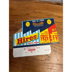 Vintage 1960s Hires Root Beer NOS Soda Carrier Totes Advertising Bottle Carrier