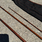 Early South Bend Fly Fishing Rod Bamboo 9ft W/ Slip Case 3-piece