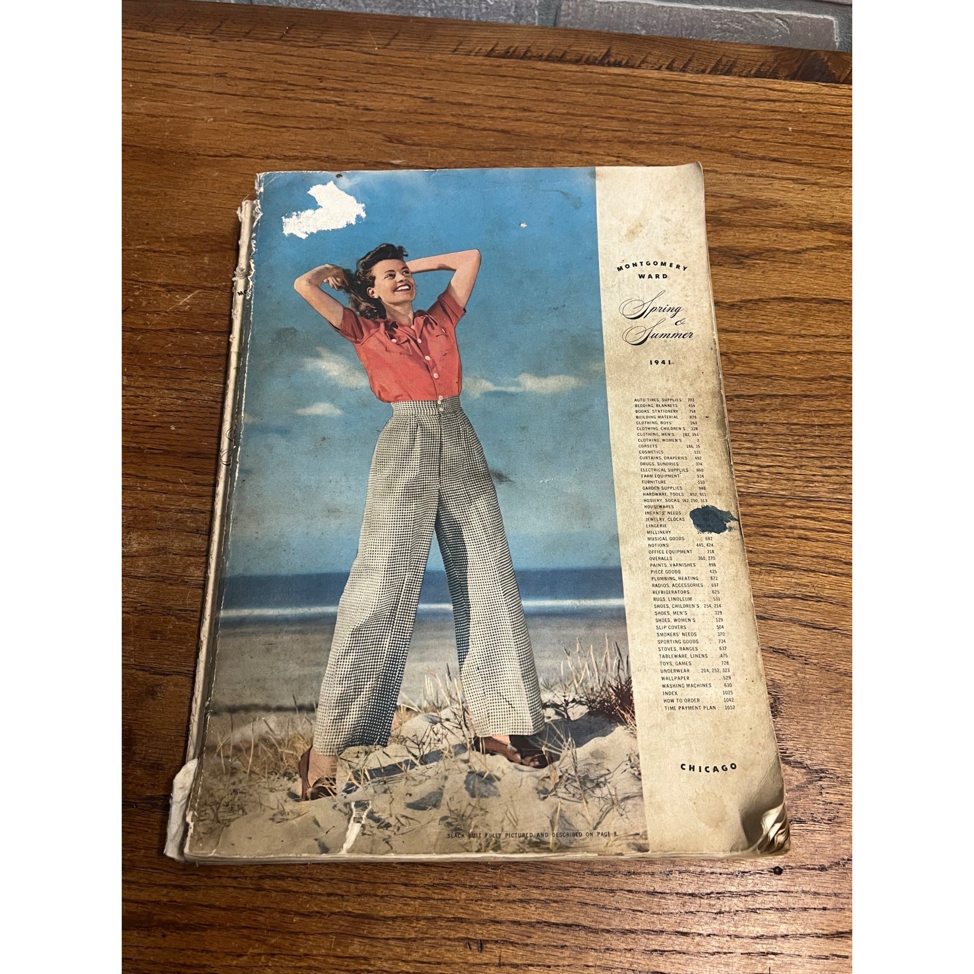 Vintage Montgomery Ward Spring & Summer 1941 Catalog Fashion Dept. Store