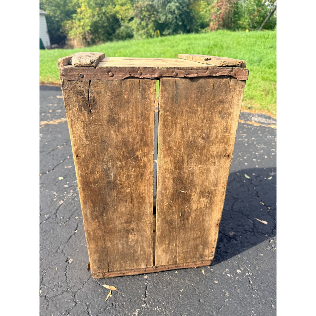 Vintage 1930s Jung Pilsner Beer Crate Random Lake Wisconsin Wis WI