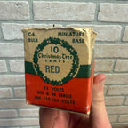 Mixed Lot C6 Red Christmas String Light Bulbs Replacement Works Set