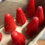 Mixed Lot C6 Red Christmas String Light Bulbs Replacement Works Set