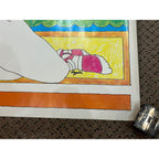 RARE Vintage 1969 7UP #Un In The Sun Poster By Pat Dupold 34"x21"