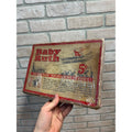 Vintage Baby Ruth Curtiss  5-Cent Candy Bar Store Display Advertising Empty Box