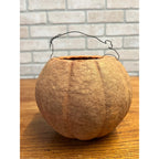 RARE Vintage Halloween F.N. Burt Paper Mache Pulp Jack o' Lantern JOL Early