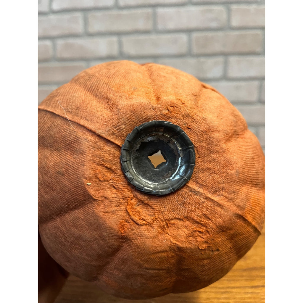 RARE Vintage Halloween F.N. Burt Paper Mache Pulp Jack o' Lantern JOL Early