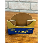 Vintage Apothecary Advertising Display St. Joseph Asp. Medicine Box of 12 Tins
