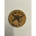 Vintage 1987 Heinerbeiner Ski Race Newburg Wisconsin Wooden Token