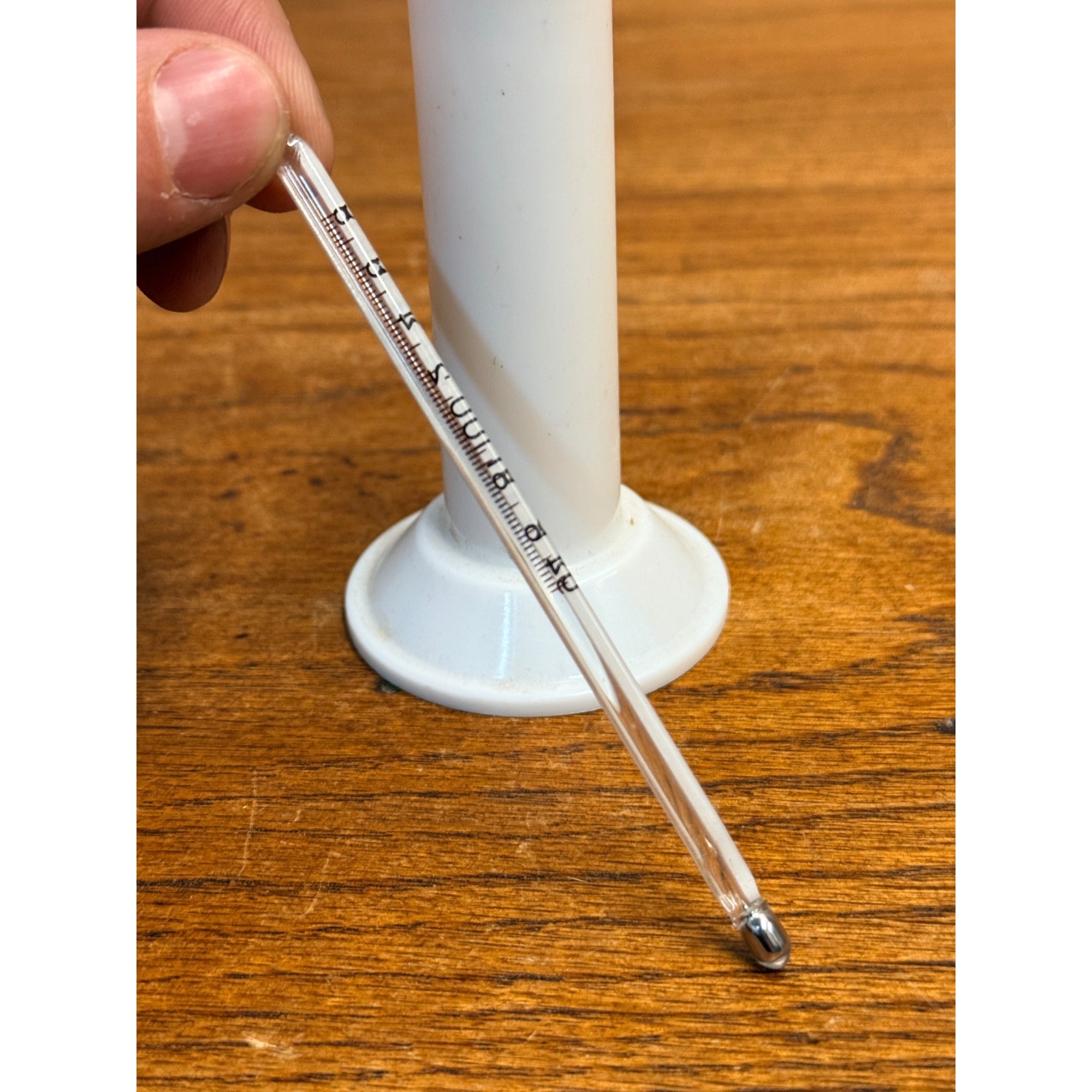 Vintage Oral Temp Gauge Therm TOMAC American Hospital Supply Hydrometer