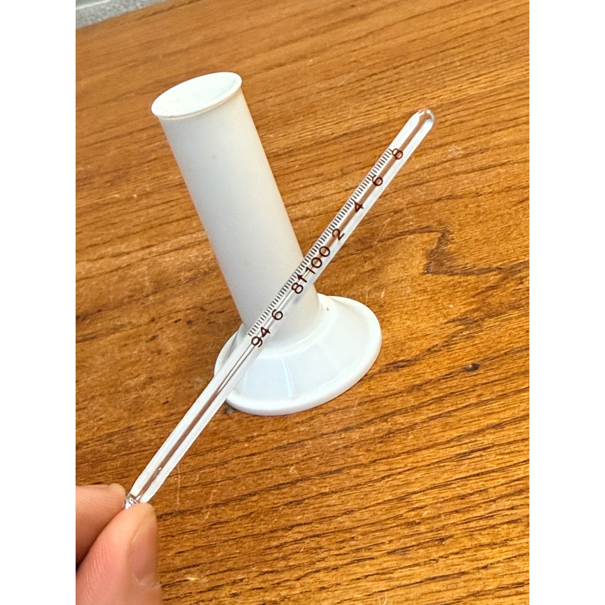 Vintage Oral Temp Gauge Therm TOMAC American Hospital Supply Hydrometer